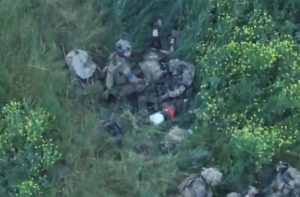 Warleaks 00177 Pełne nagranie z desantu Ukraińców na rosyjskim polu minowym.