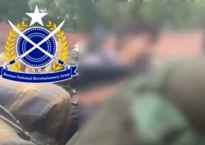 Warleaks 00836 Myanmar. Zniszczenie rządowego punktu kontrolnego przez partyzantów Birmy Narodowej Armii Rewolucyjnej