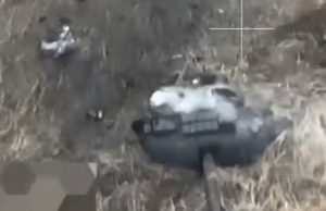 Warleaks 00919 Polski T72 rozerwany gdzieś na Ukrainie