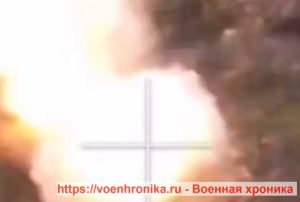 Warleaks 00948 M113 Ukraińskich Sił Zbrojnych został zniszczony bezpośrednim trafieniem w Spornym