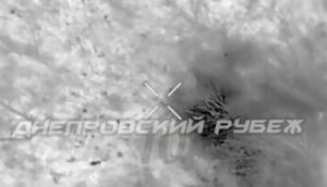 Warleaks 01194 Ukraiński oddział rozbity podczas jednego ataku dronów pod Krynkami