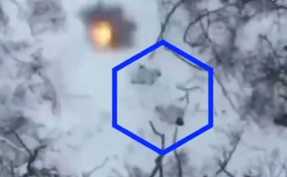 Warleaks 01412 Zima na froncie - Ukraińcy pod ostrzałem z dronów