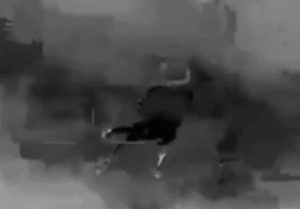 Warleaks 2660 Ukraiński dron morski atakujący Krym miał na pokładzie rakietę, którą strącił rosyjski śmigłowiec MI8