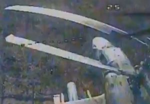 Warleaks 2682 Ukraiński dron próbuje atakować rosyjski helikopter
