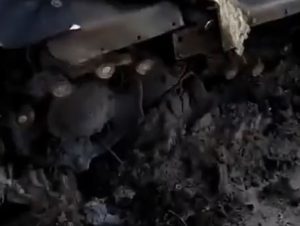 Warleaks 3063 NATO Czech VT-72b ARV uderza w minę w rejonie Ternova